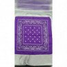 PAÑUELO 55x55 MORADO 12/U N.B