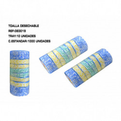 TOALLITAS DESHECHABLES...