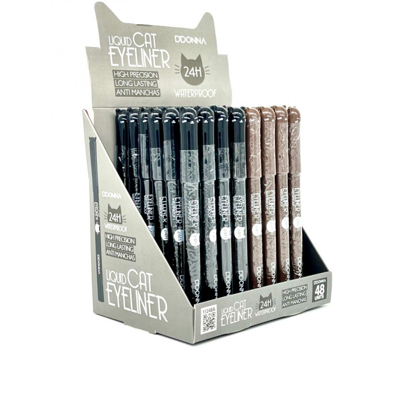 EYELINER LIQ.CAT WATERPR.NEG. 24H 48/U 11248A