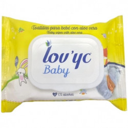 20 TOALLITAS HUMEDAS C/ALOE...