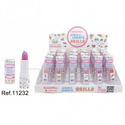 BARRA LABIOS BRILLO GLITTER...