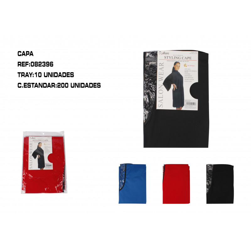 CAPA USO PELUQUERIA CUELLO ELASTICO 1.2*1.4 10/U