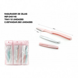 2 RASURADOR DE CEJAS. 12U