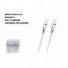 BROCHA PARA MASCARILLA 12/U INCOLOR