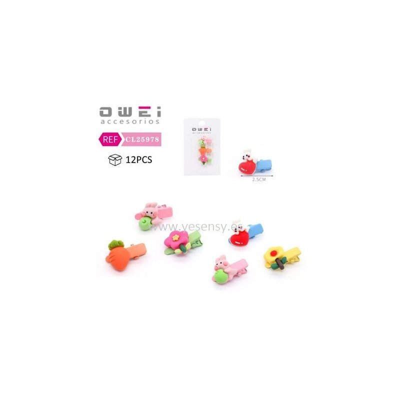 PACK CLIPS 3PCS 12/U CL25978
