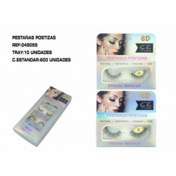 PESTAÑAS POSTIZAS EFECT 8D...