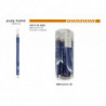 LAPIZ CORTO DE MADERA AZUL ZAFIRO 24/U