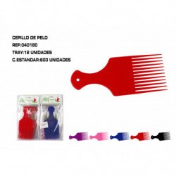 PEINE AHUECADOR DE COLOR 12/U