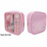NECESER COSMETICOS LOVE ROSA 7PCS LW 50106
