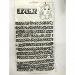 COLLAR ELASTICA 12/U NGR