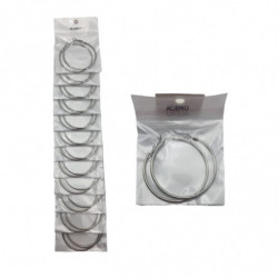 PEND.AROS 4CM ACERO 12/P NS