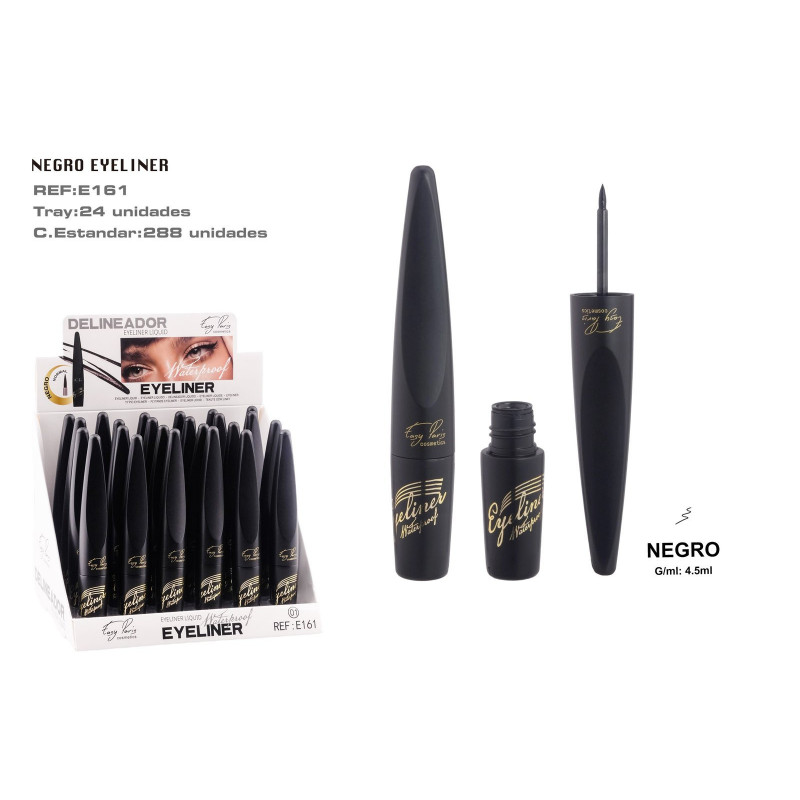 EYELINER LIQ. NEGRO 24/U