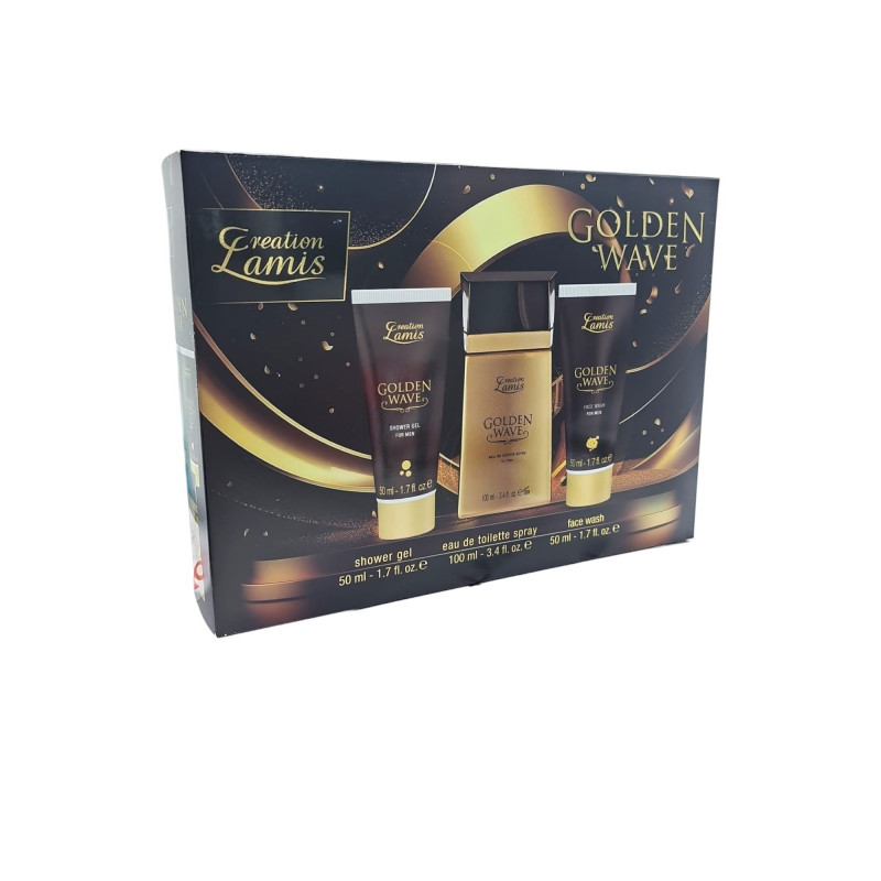 EST.GOLDEN WAVE 3PZA EAU+GEL+FACE WASH