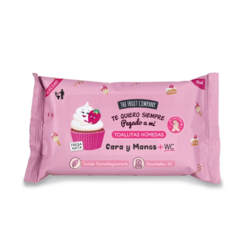 TOALLITAS FRESA NATA CARA MANOS WC T.F.C.