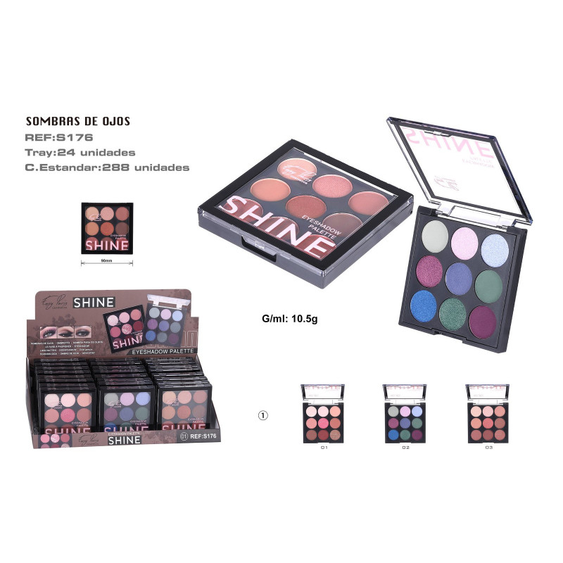 PALETA SOMBRAS 24/U