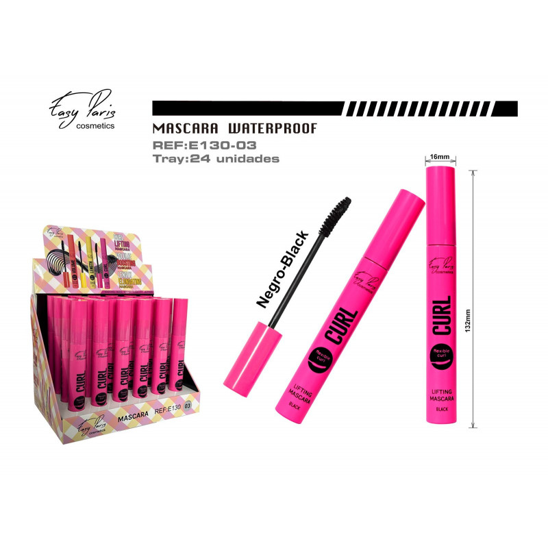 MASCARA FLEXIBLE CURL. 24/U