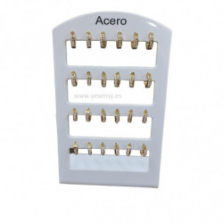 PENDIENTE ACERO 12/P 49989 NS