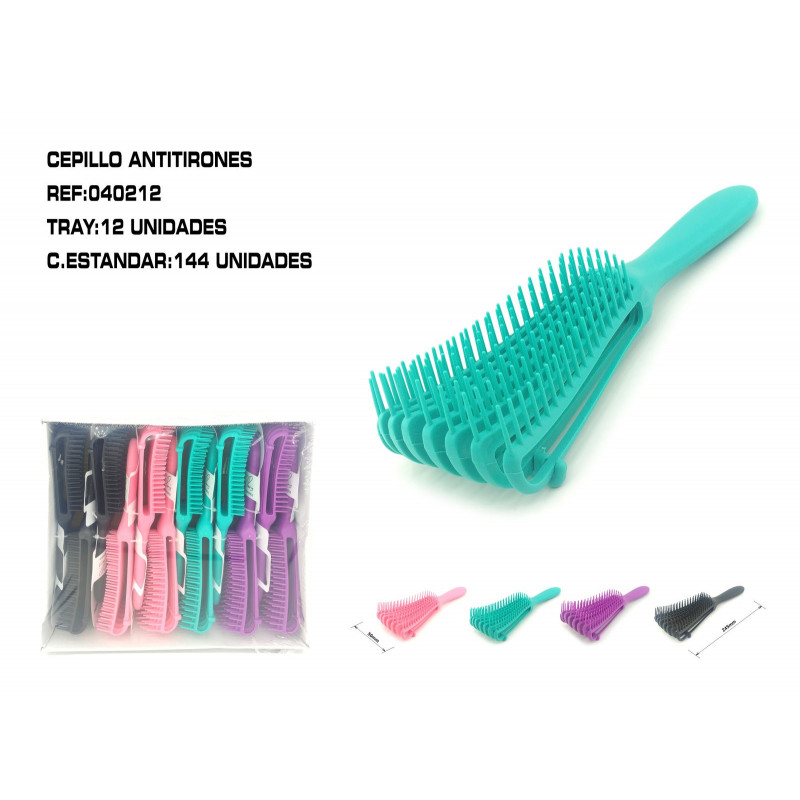 CEPILLO DE PELO 24*5*5CM 12/U.
