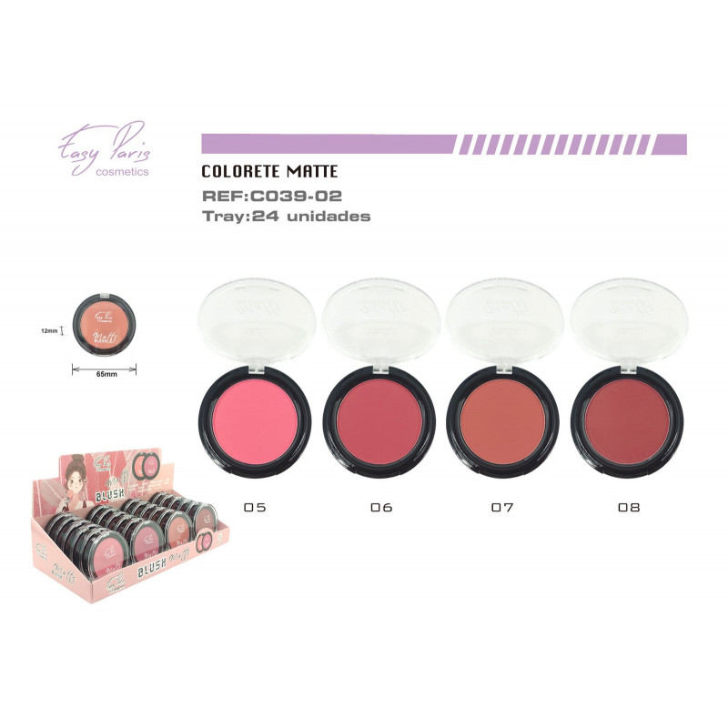 COLORETE MATTE 24/U
