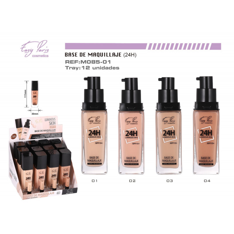BASE MAQ.ILUMINOUS SKIN 24H F15 12/