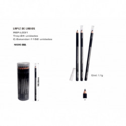LAPIZ MADERA COLOR NEGRO 24/U