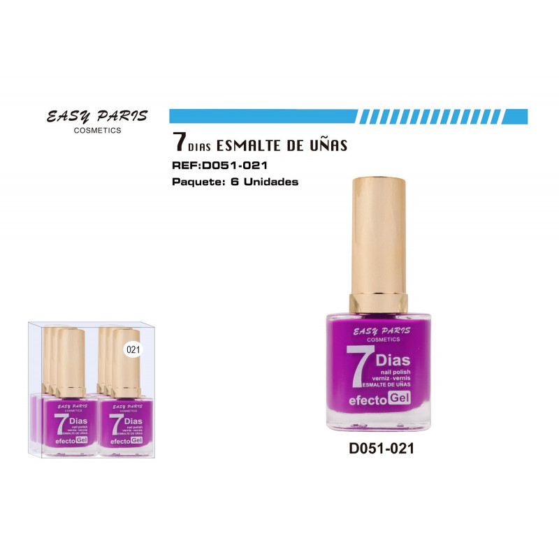 LACA DE UÑAS 9 DIAS 6/U