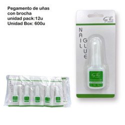 PEGAMENTO DE UÑAS PINCEL...