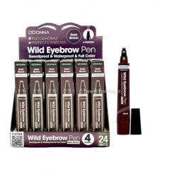 EYEBROW PEN DARK BROWN 24/U...