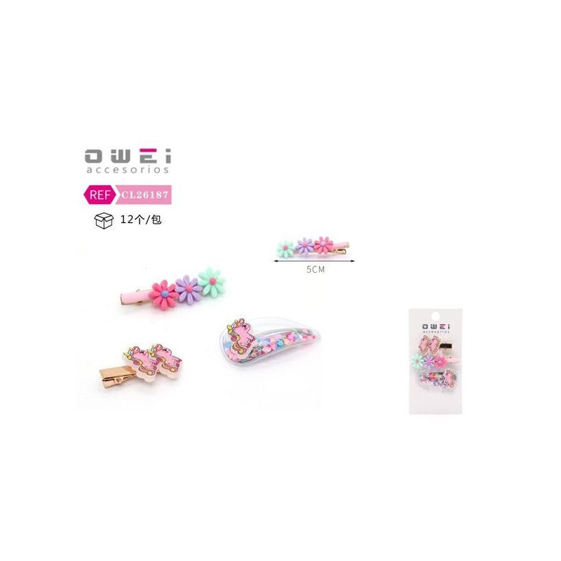 PACK CLIPS 3PCS 12/U CL26187 : 8428947261872