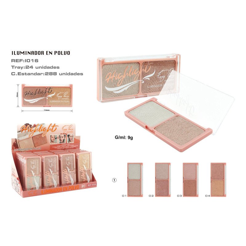 ILUMINADOR HIGHLIGHTER 24/U  : I016-01