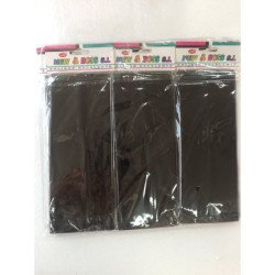 CINTA DE PELO NGR 8CM 12/U...