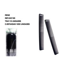 PEINE NEGRO 12/U : 040165