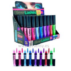 MASCARA GLOW EFFECT UV NEON...