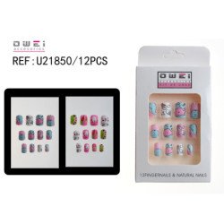 UÑAS POSTIZAS 12/U U21850...