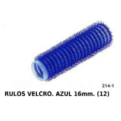 RULO VELCRO AZUL 16MM 12/U...