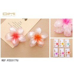 PINZA DE PELO FLOR 12/U...