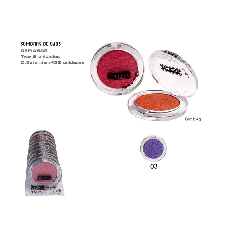 S.DE OJOS VIOLETA MÁGICA 9/U  : AG02-03