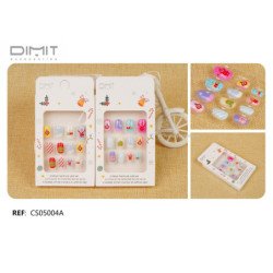 UÑAS POSTIZAS NIÑAS 12/U...