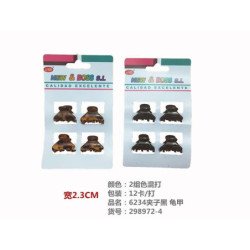 PACK 4 PINZAS 2.2CM 12/U...