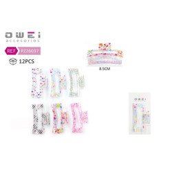 PINZA DE PELO 8.5CM 12/U...