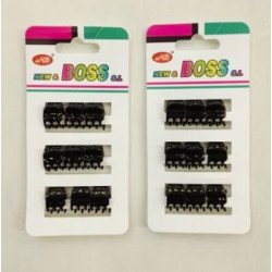 PINZA MINI 0.8CM NGR 12/U...