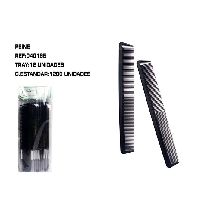 PEINE NEGRO 12/U