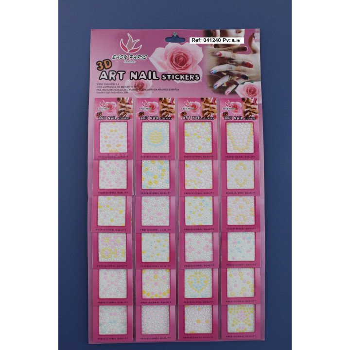 PEGATINAS DE UÑAS 24/U