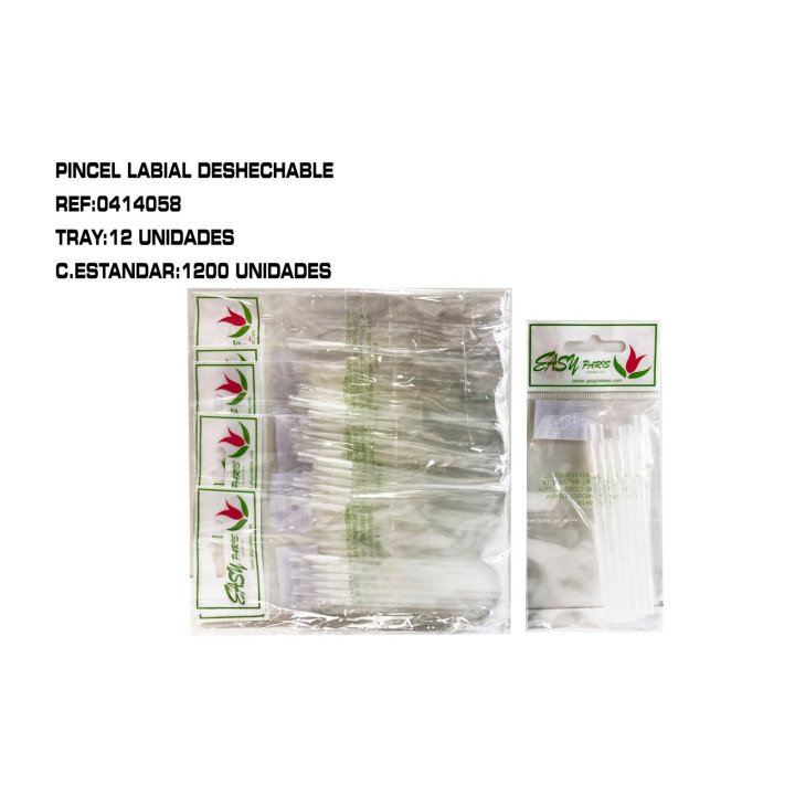 PINCEL DELINEADOR DESHECHABLE 12/U