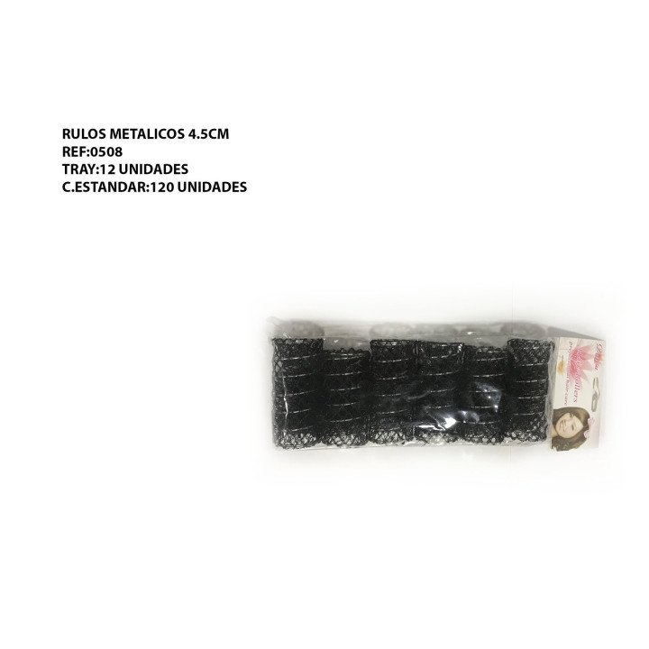 RULOS METALICOS 4.5CM 12/U