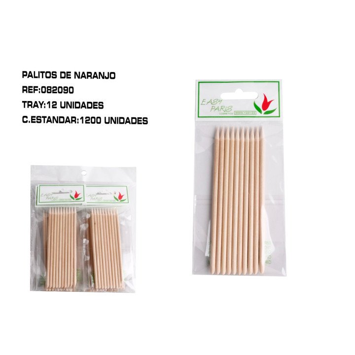 PALILLO NARANJO 12X150/P