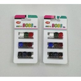 PINZA MINI 0.8CM 12/U N.B