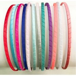 DIADEMA METAL 4MM C/FORRO 24/U N.B