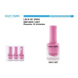 LACA DE UÑAS ROSA CHICLE 6/U