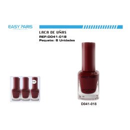 LACA DE UÑAS BURDEO 6/U